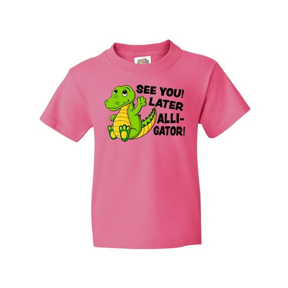 Inktastic See You Later Alligator Youth T-Shirt