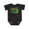 thumbnail image 1 of Inktastic See You Later Alligator with Black Sunglasses Boys or Girls Baby Bodysuit, 1 of 5
