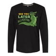 thumbnail image 1 of Inktastic See You Later Alligator with Black Sunglasses Long Sleeve T-Shirt, 1 of 5