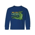 thumbnail image 1 of Inktastic See You Later Alligator with Black Sunglasses Long Sleeve Youth T-Shirt, 1 of 5