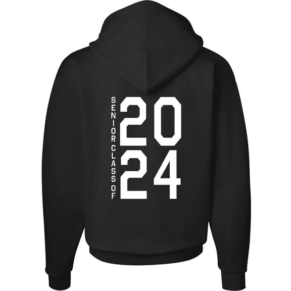Inktastic Senior Class of 2024 Adult Hoodie Sweatshirt