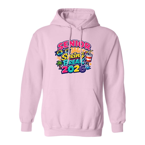 Inktastic Senior Spring Break 2026 Adult Hoodie Sweatshirt