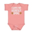 thumbnail image 1 of Inktastic Service Dog Owner Gift Boys or Girls Baby Bodysuit, 1 of 5