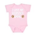 thumbnail image 1 of Inktastic Service Dog Owner Gift Boys or Girls Baby Bodysuit, 1 of 5