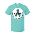 thumbnail image 1 of Inktastic Sexual Assault and Violence Awareness Month April- Silent Fight T-Shirt, 1 of 4