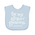 thumbnail image 1 of Inktastic Shakespeare Be Not Afraid of Greatness Boys or Girls Baby Bib, 1 of 4