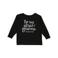 thumbnail image 1 of Inktastic Shakespeare Be Not Afraid of Greatness Boys or Girls Long Sleeve Toddler T-Shirt, 1 of 5