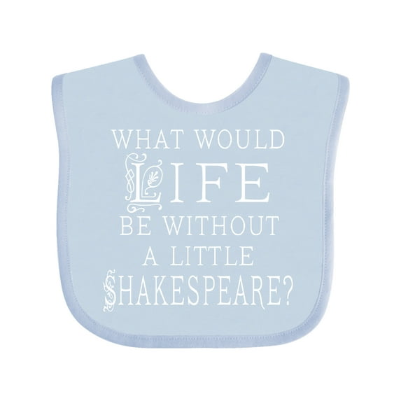 Inktastic Shakespeare Boys or Girls Baby Bib