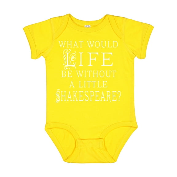 Inktastic Shakespeare Boys or Girls Baby Bodysuit