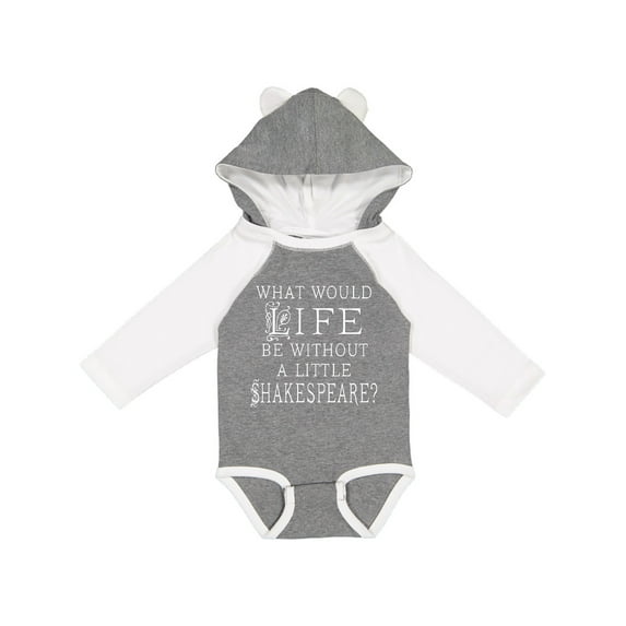 Inktastic Shakespeare Boys or Girls Long Sleeve Baby Bodysuit