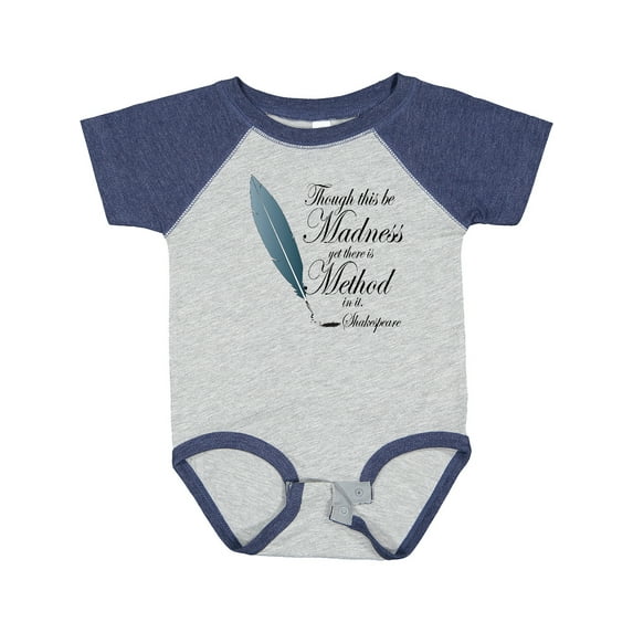 Inktastic Shakespeare Hamlet Madness Boys or Girls Baby Bodysuit