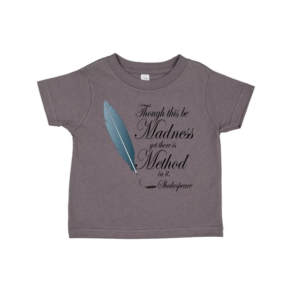 Inktastic Shakespeare Hamlet Madness Boys or Girls Toddler T-Shirt