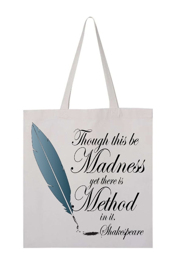 Shakespeare Hamlet Madness Tote Bag