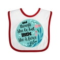 thumbnail image 1 of Inktastic Shakespeare She Is Fierce Quote Girls Baby Bib, 1 of 4