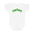 thumbnail image 1 of Inktastic Shamrock Four Leaf Clover St Patricks Boys or Girls Baby Bodysuit, 1 of 5