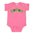 thumbnail image 1 of Inktastic Shamrock Four Leaf Clover St Patricks Boys or Girls Baby Bodysuit, 1 of 5