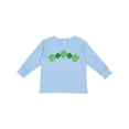thumbnail image 1 of Inktastic Shamrock Four Leaf Clover St Patricks Boys or Girls Long Sleeve Toddler T-Shirt, 1 of 5