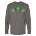 thumbnail image 1 of Inktastic Shamrock Four Leaf Clover St Patricks Long Sleeve T-Shirt, 1 of 5