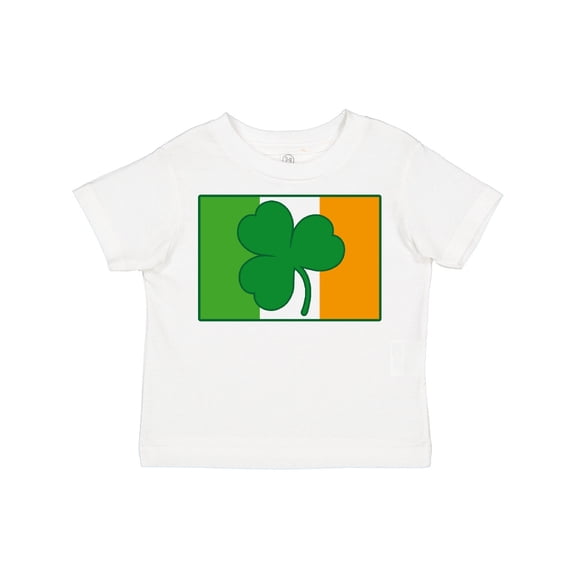 Inktastic Shamrock Irish Flag Boys or Girls Toddler T-Shirt