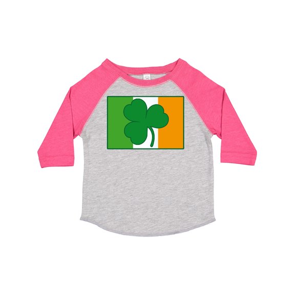 Inktastic Shamrock Irish Flag Boys or Girls Toddler T-Shirt