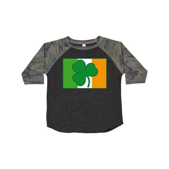 Inktastic Shamrock Irish Flag Boys or Girls Toddler T-Shirt