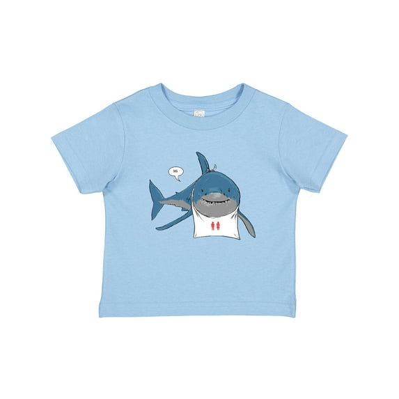 Inktastic Shark Dinner Boys or Girls Baby T-Shirt