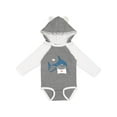 thumbnail image 1 of Inktastic Shark Dinner Boys or Girls Long Sleeve Baby Bodysuit, 1 of 5