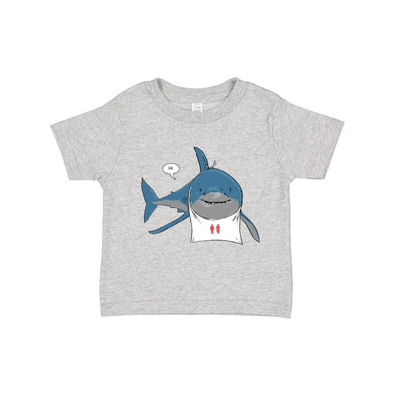Inktastic Shark Dinner Boys or Girls Toddler T-Shirt