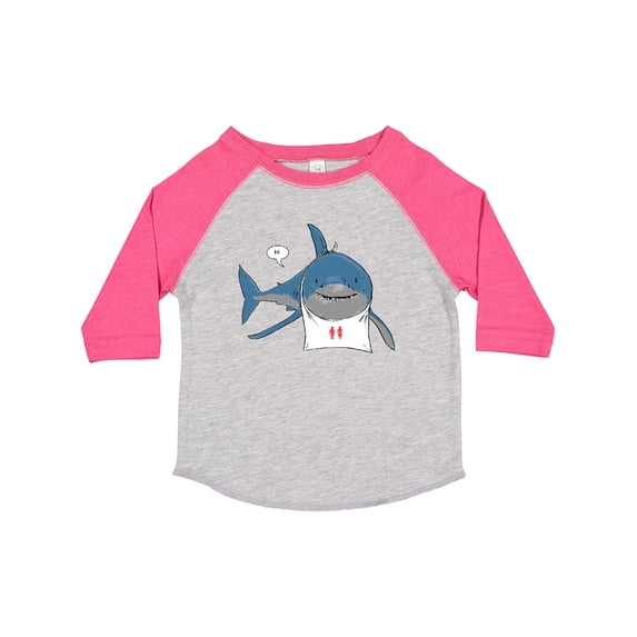 Inktastic Shark Dinner Boys or Girls Toddler T-Shirt