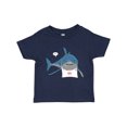 thumbnail image 1 of Inktastic Shark Dinner Boys or Girls Toddler T-Shirt, 1 of 5