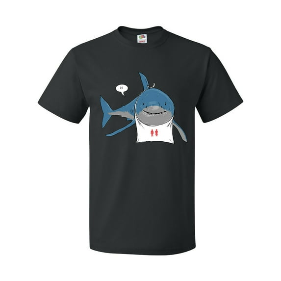Inktastic Shark Dinner T-Shirt