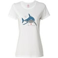 thumbnail image 1 of Inktastic Shark Dinner Women's T-Shirt, 1 of 5