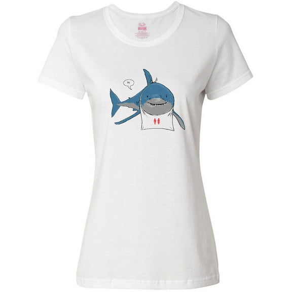 Inktastic Shark Dinner Women's T-Shirt