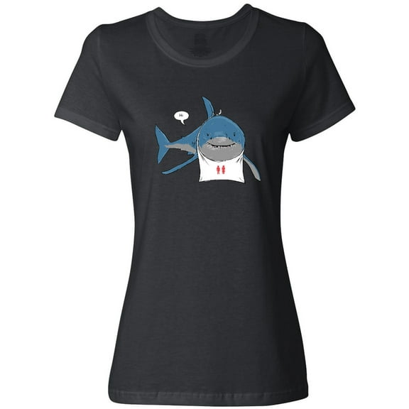 Inktastic Shark Dinner Women's T-Shirt