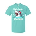 thumbnail image 1 of Inktastic Shark Holly Jawly Christmas T-Shirt, 1 of 5