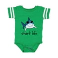 thumbnail image 1 of Inktastic Shark Life Fun Shark with Sunglasses Boys or Girls Baby Bodysuit, 1 of 5