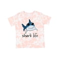 thumbnail image 1 of Inktastic Shark Life Fun Shark with Sunglasses Boys or Girls Toddler T-Shirt, 1 of 5