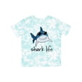 thumbnail image 1 of Inktastic Shark Life Fun Shark with Sunglasses Boys or Girls Toddler T-Shirt, 1 of 5