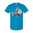 thumbnail image 1 of Inktastic Sheepshead Fish Grinning T-Shirt, 1 of 5