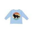 thumbnail image 1 of Inktastic Sheltie Dog Gift Retro Boys or Girls Long Sleeve Toddler T-Shirt, 1 of 5