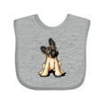 thumbnail image 1 of Inktastic Shepherd Puppy Boys or Girls Baby Bib, 1 of 4