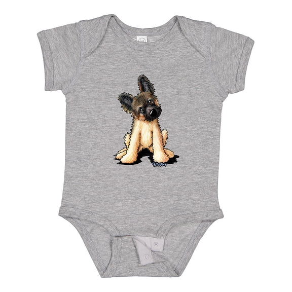 Inktastic Shepherd Puppy Boys or Girls Baby Bodysuit