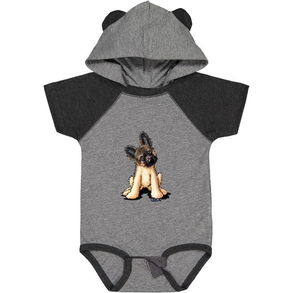 Inktastic Shepherd Puppy Boys or Girls Baby Bodysuit