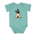 thumbnail image 1 of Inktastic Shepherd Puppy Boys or Girls Baby Bodysuit, 1 of 5