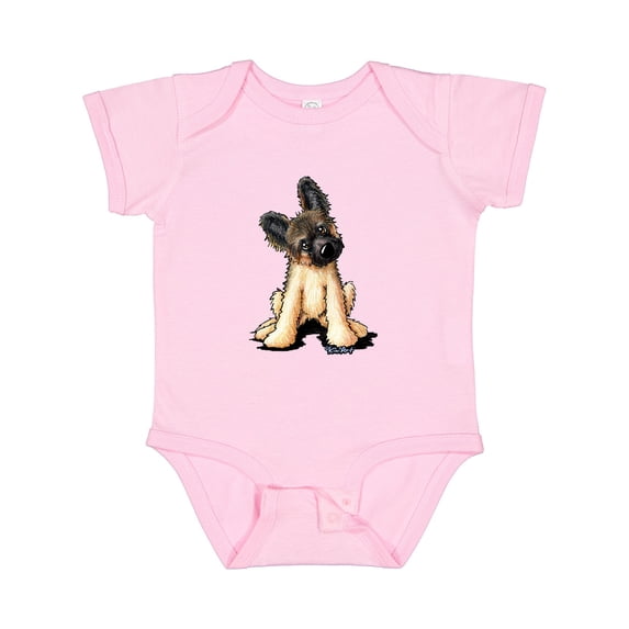 Inktastic Shepherd Puppy Boys or Girls Baby Bodysuit