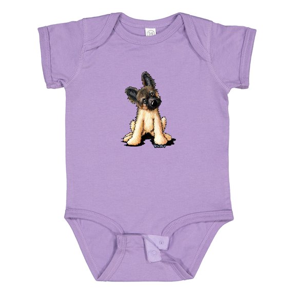 Inktastic Shepherd Puppy Boys or Girls Baby Bodysuit