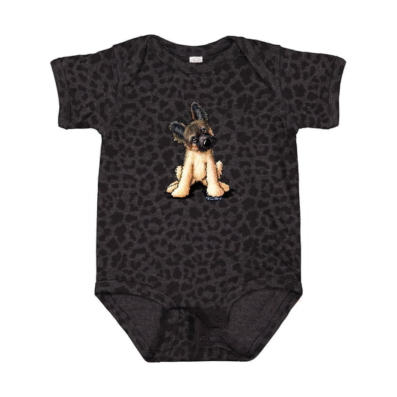 Inktastic Shepherd Puppy Boys or Girls Baby Bodysuit
