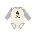 thumbnail image 1 of Inktastic Shepherd Puppy Boys or Girls Long Sleeve Baby Bodysuit, 1 of 5