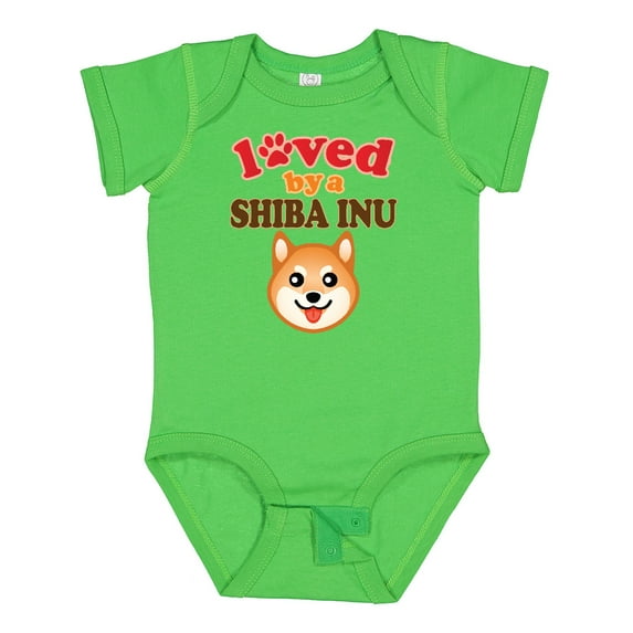 Inktastic Shiba Inu Dog Lover Boys or Girls Baby Bodysuit