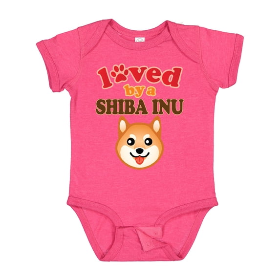 Inktastic Shiba Inu Dog Lover Boys or Girls Baby Bodysuit